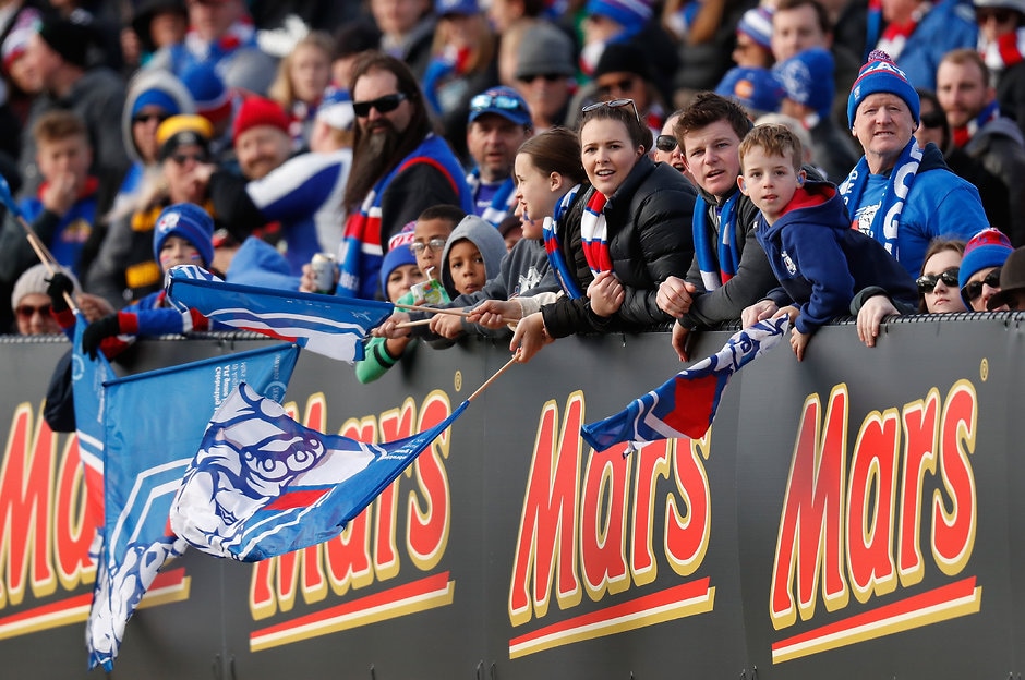 AFL 2017 Round 22 - Western Bulldogs v Port Adelaide The Ballarat fixturing continues the Club’s ongoing commitment to bring AFL matches to the region. (Photo: AFL Photos) - Western Bulldogs